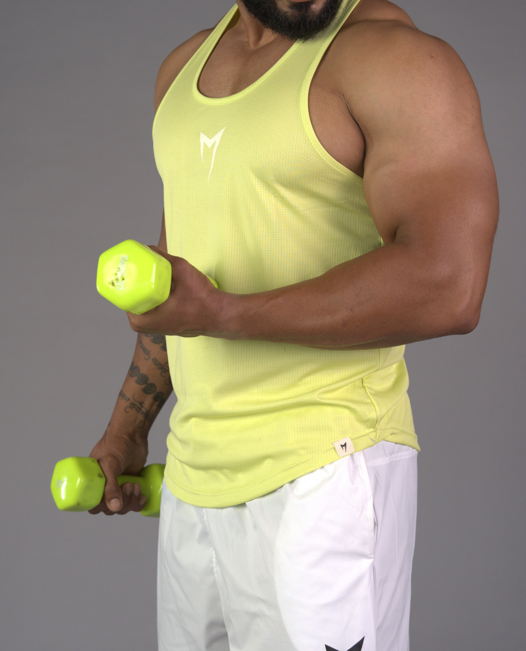 Iron Core Tank - Neon Yellow