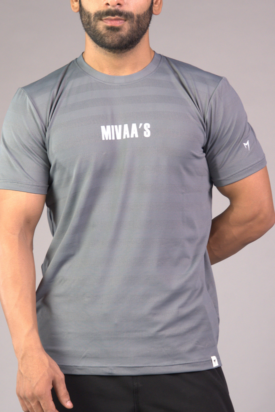 Ember Running T-Shirt - Castle Rock Grey