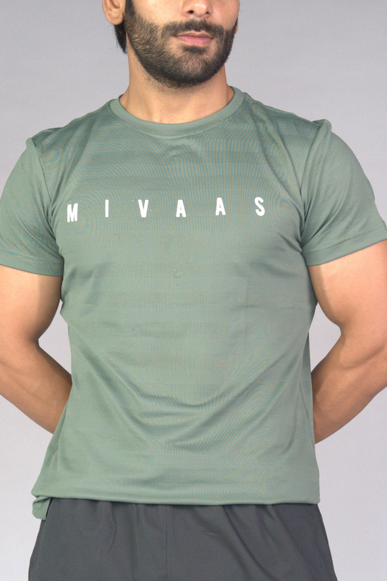 Ember Slim fit T-Shirt - Olive