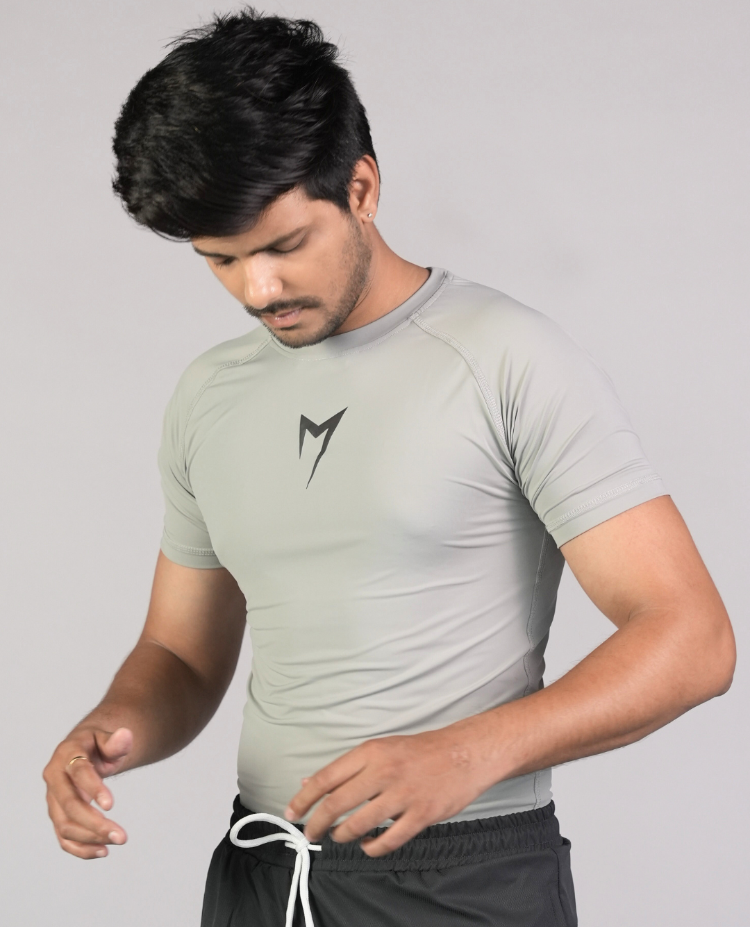 Flex Rib Tee - Feather