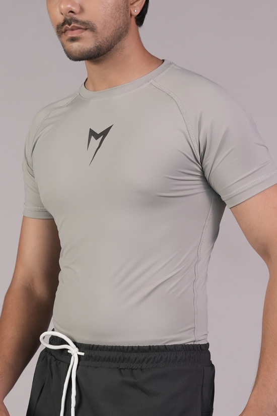 Flex Rib Tee - Feather