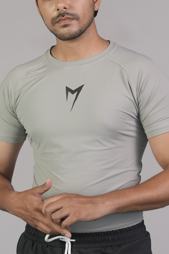 Flex Rib Tee - Feather