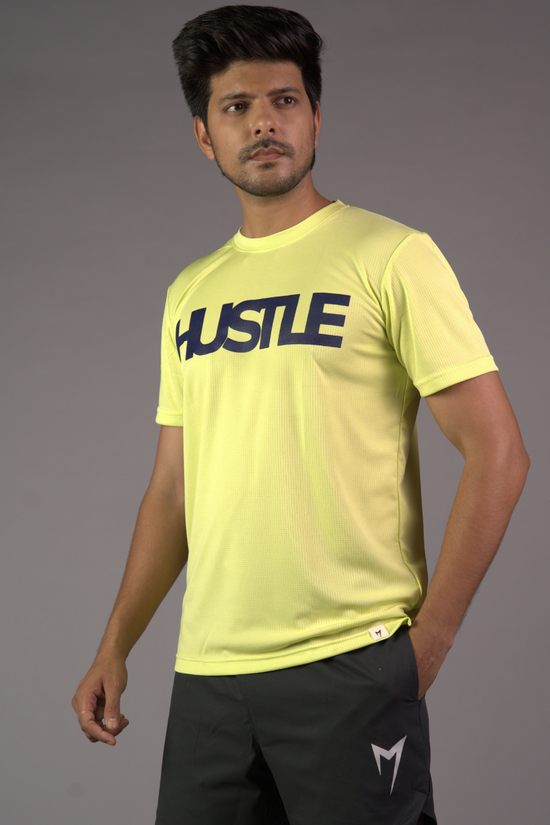 Sprint Hustle Tee - Neon Yellow