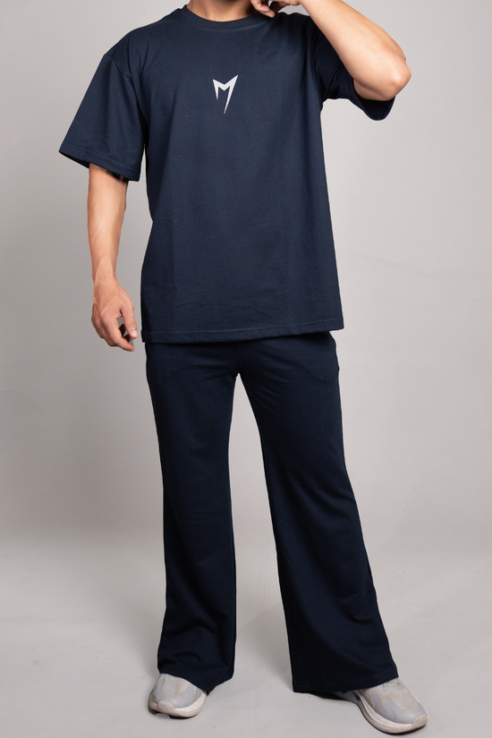 Men’s Relaxed Fit Co-ord Set - Cloud Brust