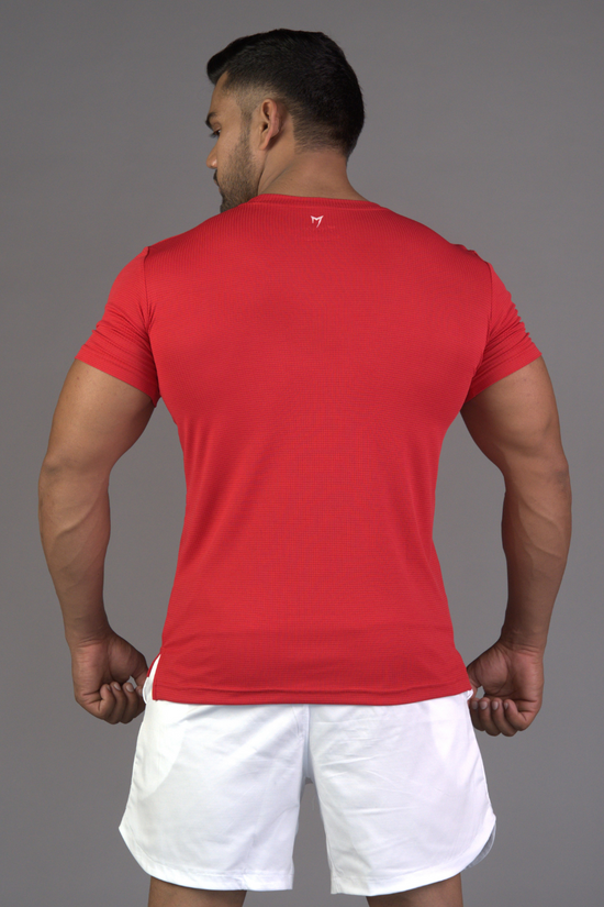 Sprint Hustle Tee - Red