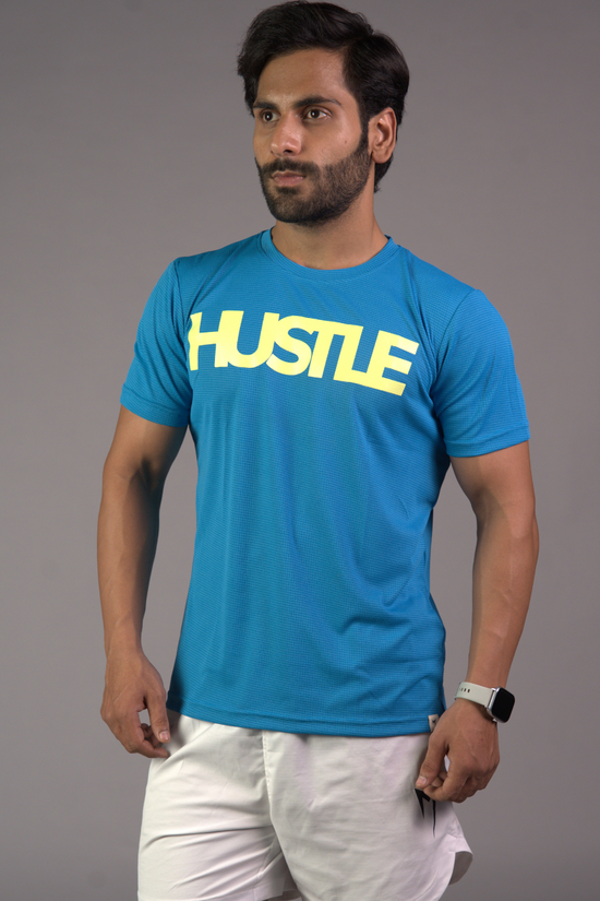 Sprint Hustle Tee - Sky Blue