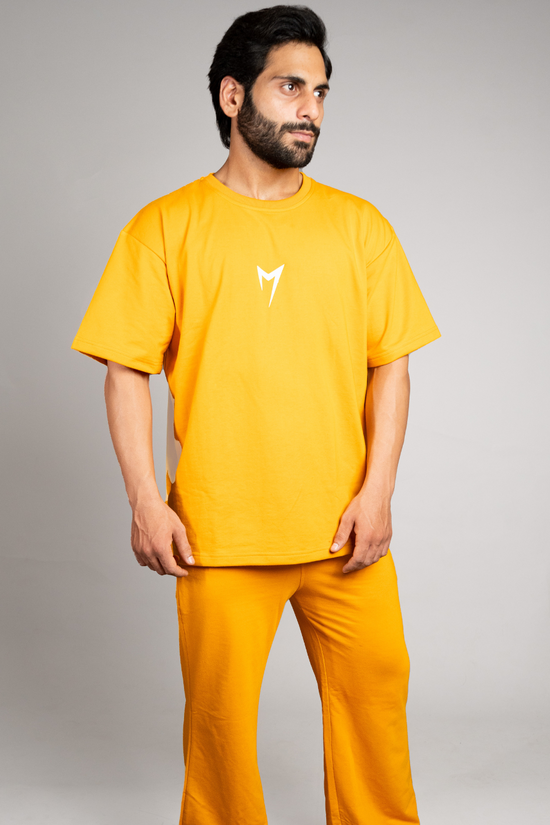 Men’s Relaxed Fit Co-ord Set - Neno Yellow