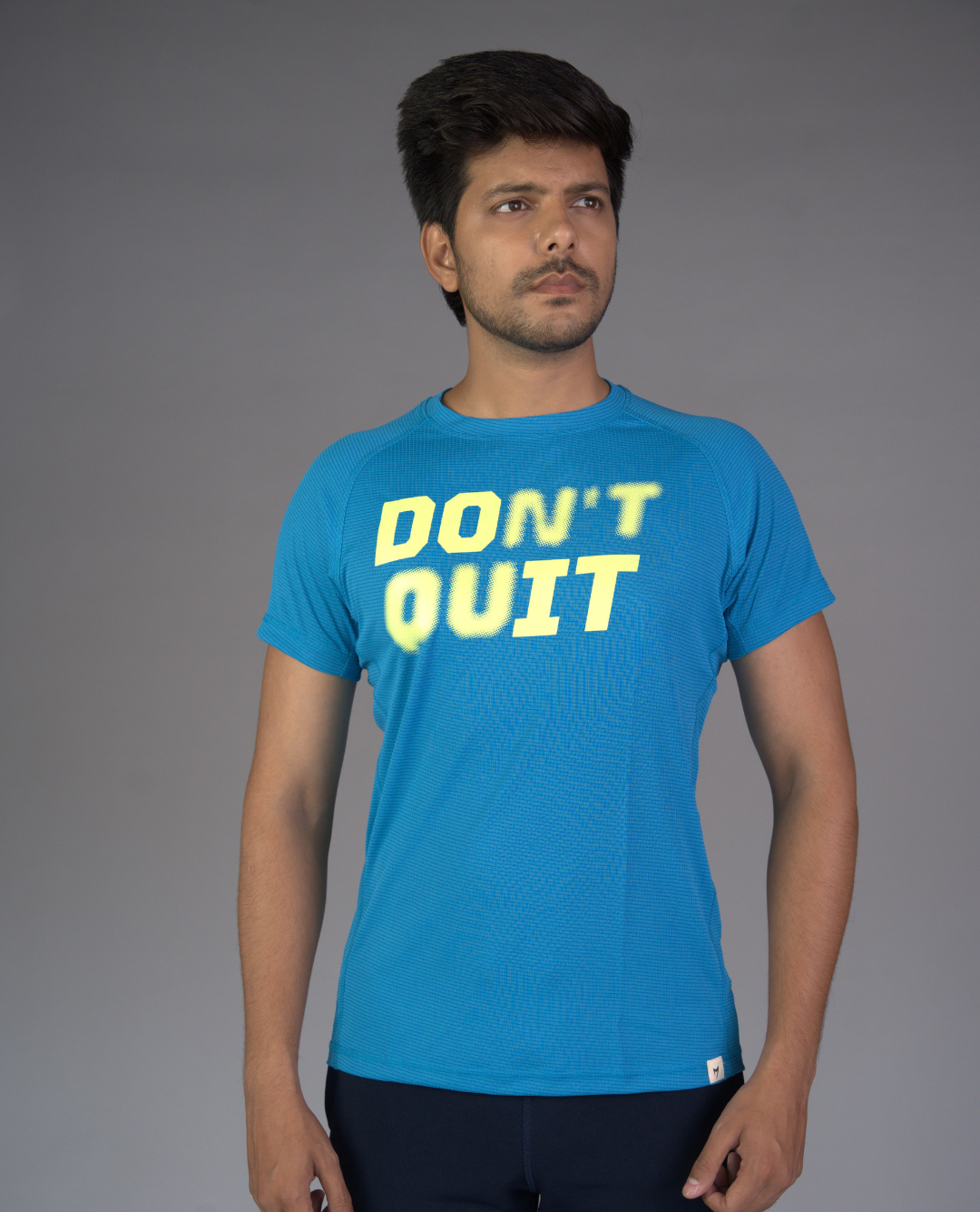 Grid Rush Tee - Scuba Blue
