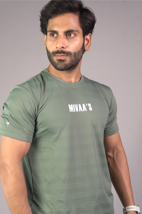 Ember Running T-Shirt - Olive