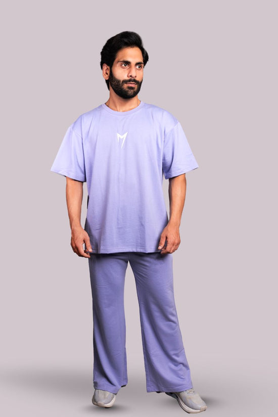 Men’s Relaxed Fit Co-ord Set - Purple
