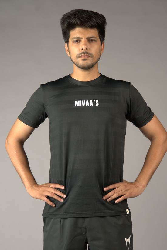 Ember Running T-Shirt - Black