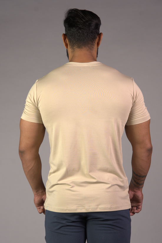Core Stride Tee - Almond