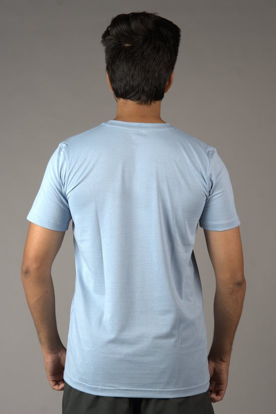 Core Stride Tee - Scuba Sky Blue
