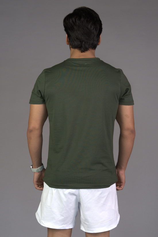 StrideX Running Tee - Olive
