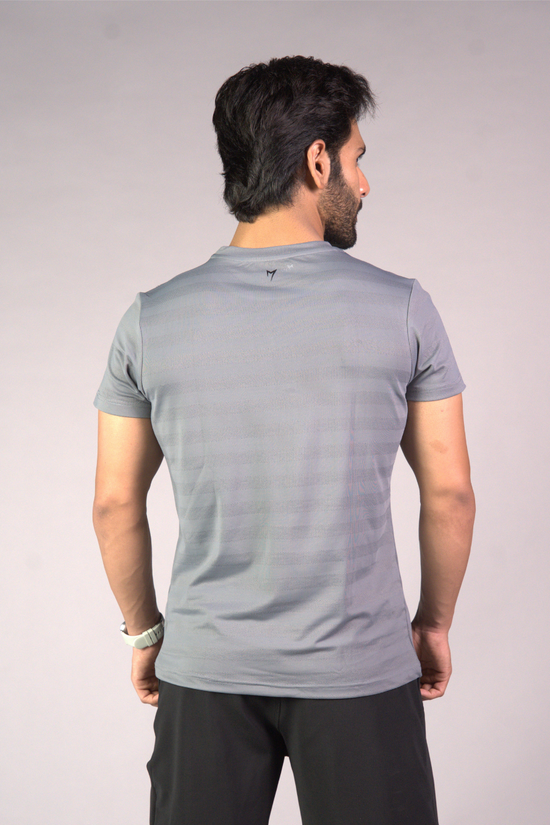 Ember Slim fit T-Shirt - Castle Rock Grey