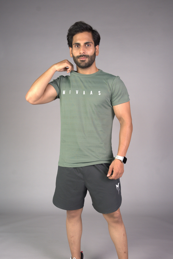 Ember Slim fit T-Shirt - Olive