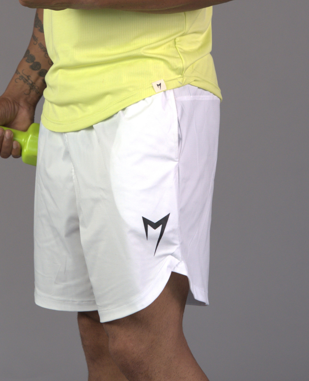Edge Regular fit Shorts - White