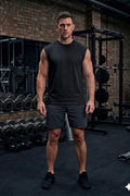 Men’s Black Cotton Tank Top