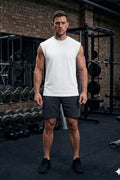 Men’s White Cotton Tank Top