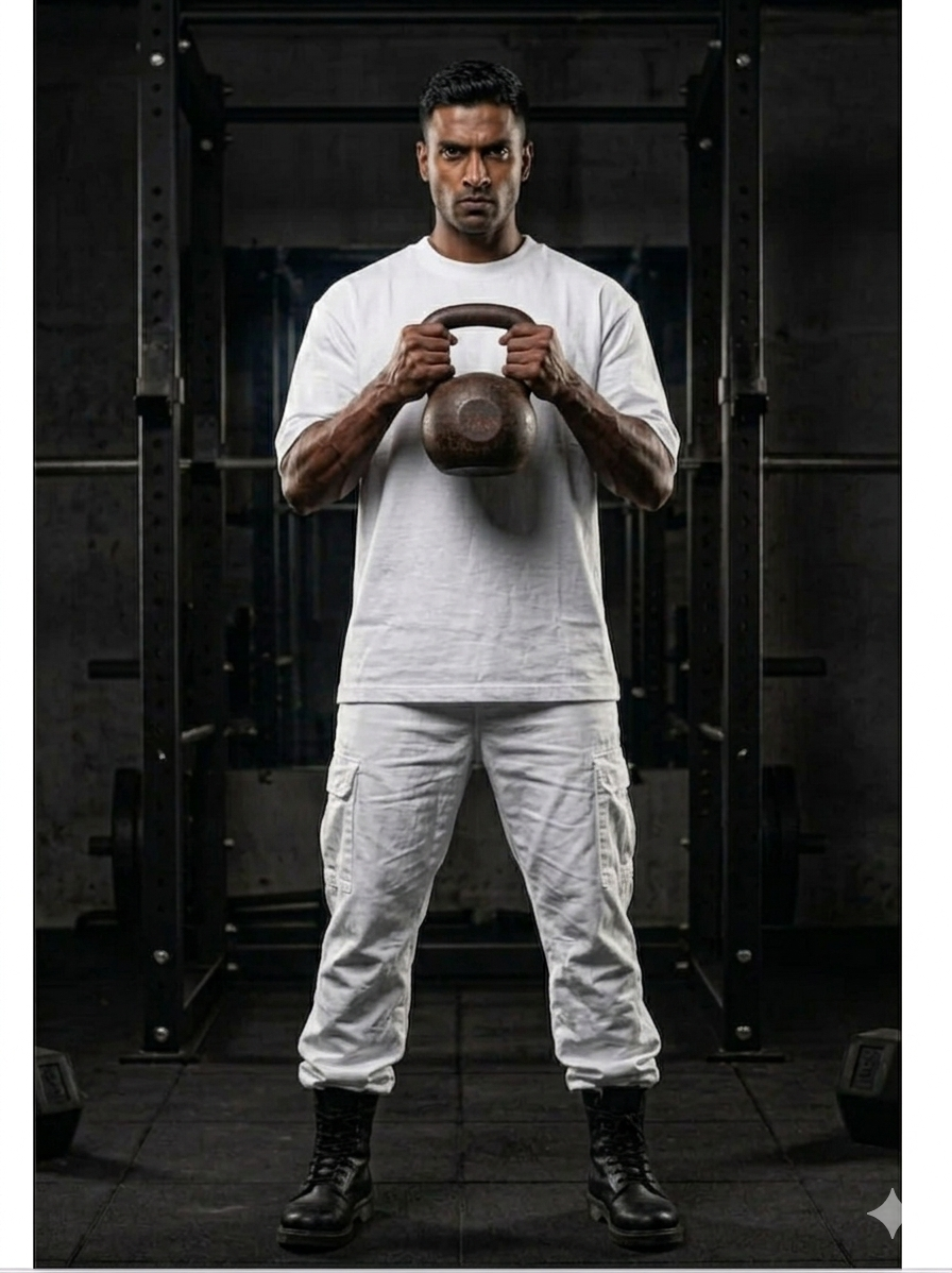 Men’s Oversized T-Shirt – White